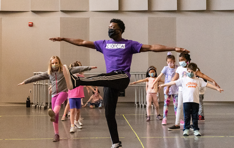 COCA camp with teaching artist