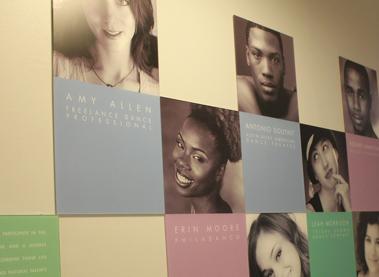 COCA Distinguished Alumni Award Wall