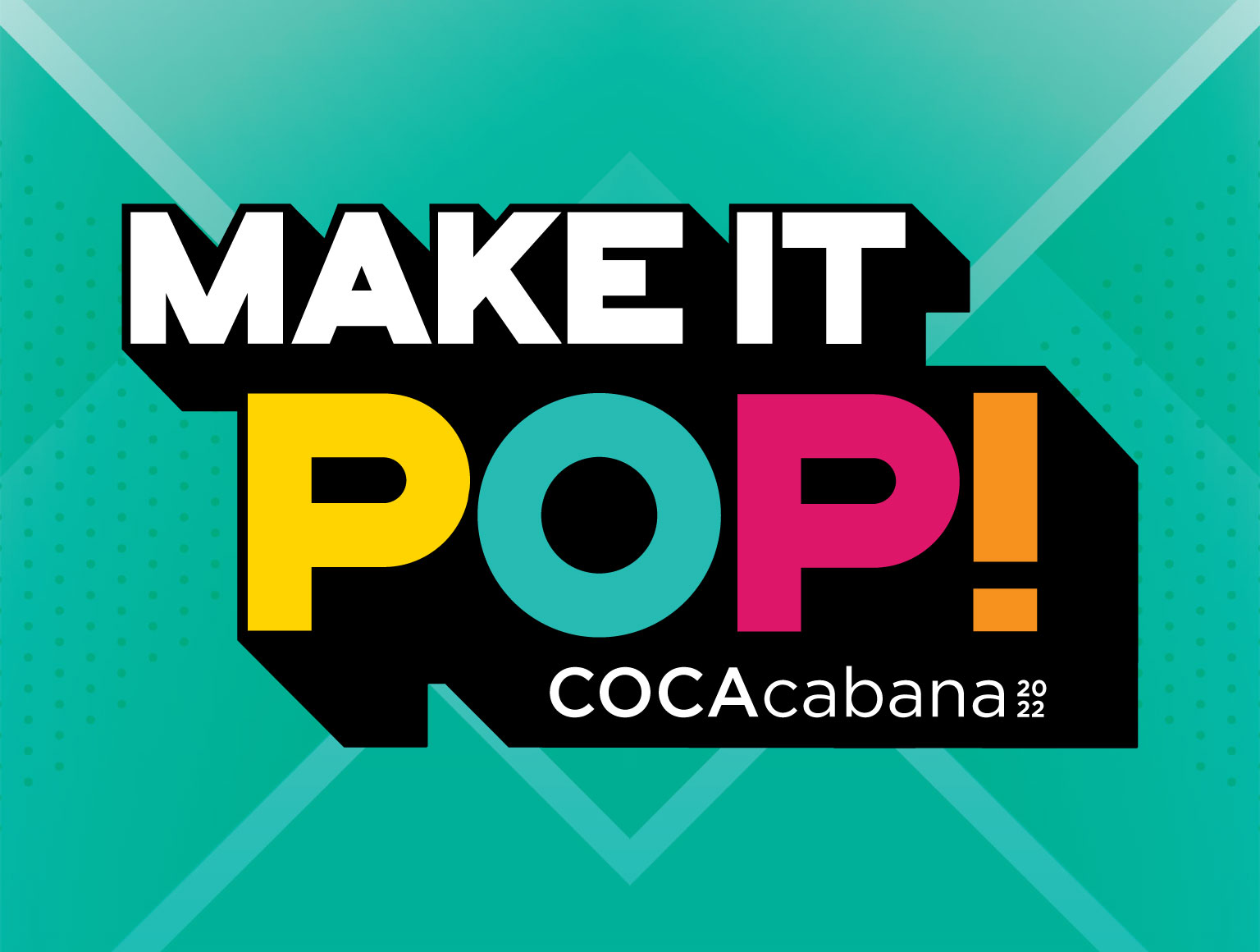 COCAcabana Make It Pop Logo