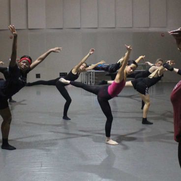 Choreographic Lab Rehearsal with Ryadah Heiskell