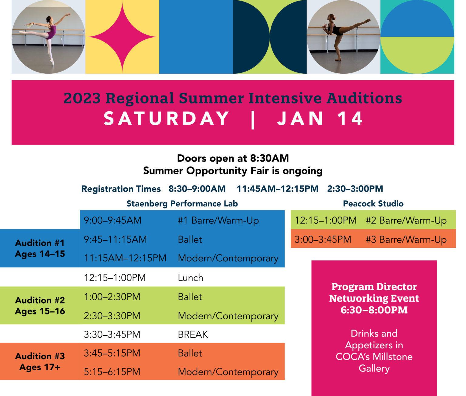 Regional Summer Intensive Auditions Coca Center Of Creative Arts Regional Summer Intensive Auditions Coca Center Of Creative Arts