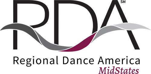Regional Dance America Midstates Logo