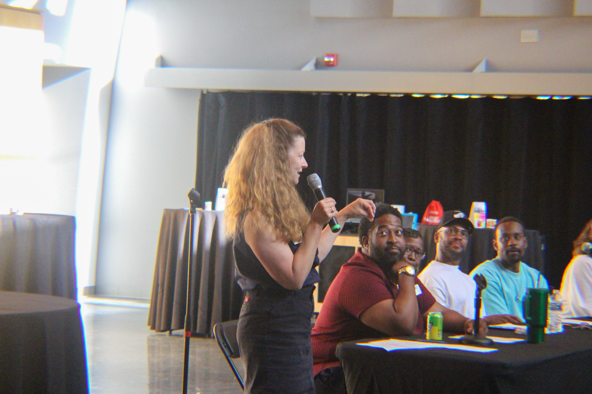 Shawna Flanigan at Parent Night