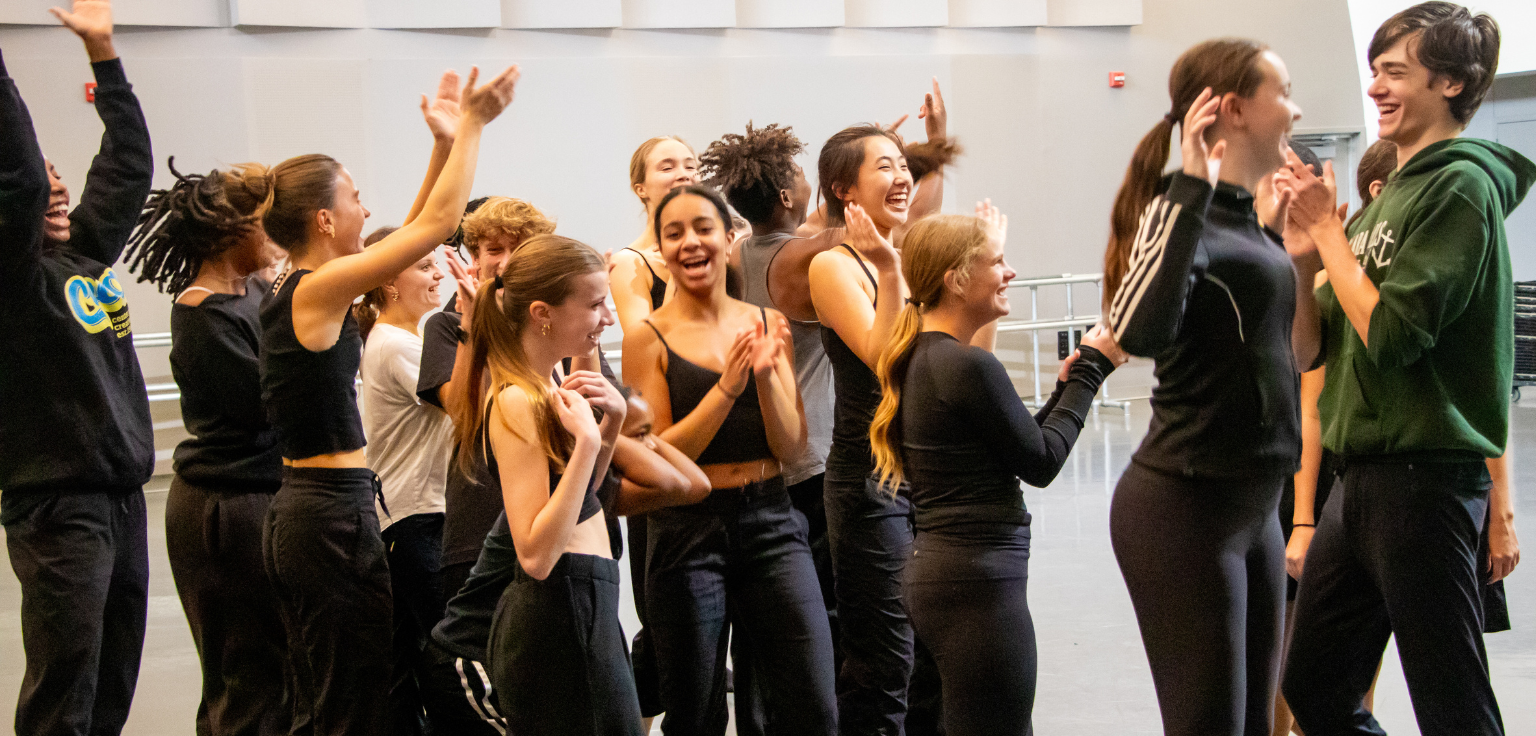 COCA Students at Peridance Residency