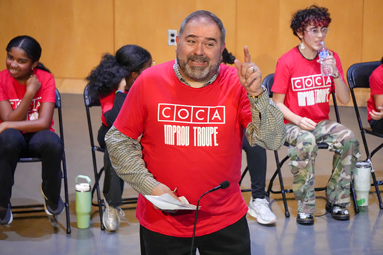 Improv Troupe Performance