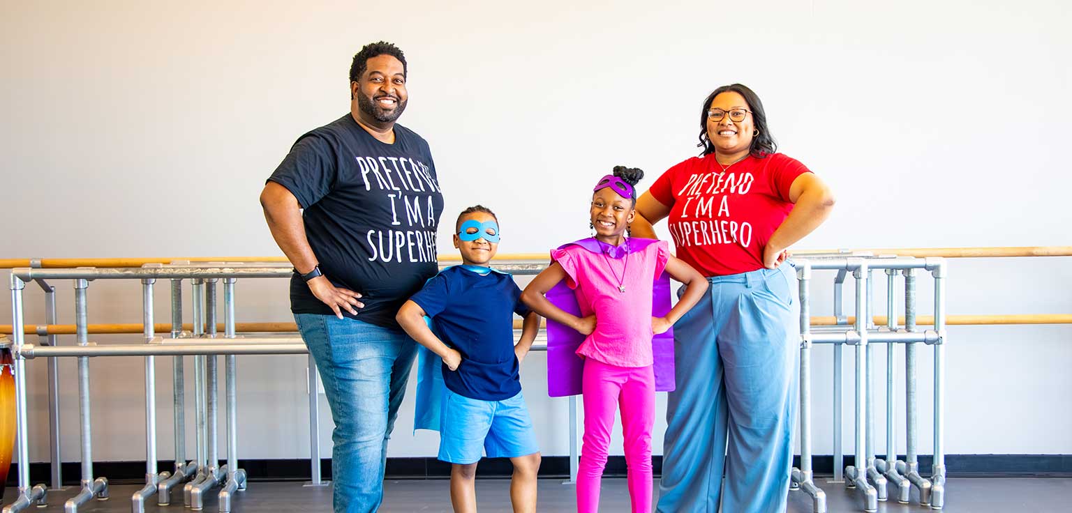 Phil and Alisa with COCA campers