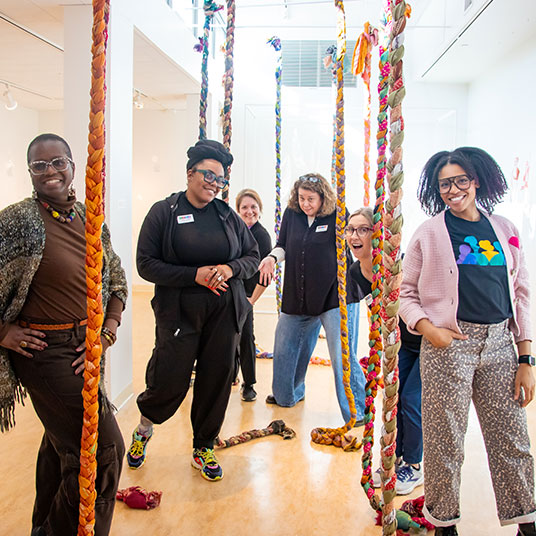 Leading Ladies participants in the gallery