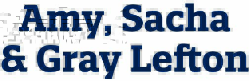 Amy, Sacha & Gray Lefton