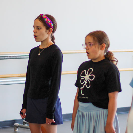 Voice intensive students