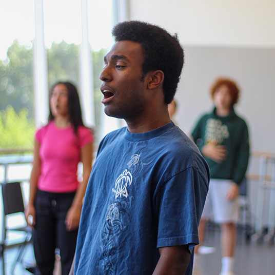 Voice intensive II students