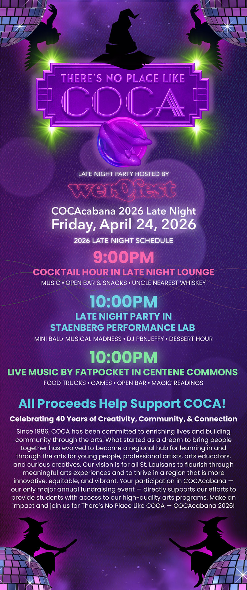 COCAcabana Late Night Invitation