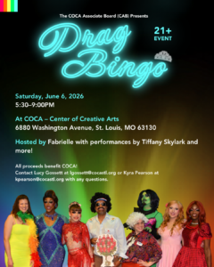 COCA Drag Bingo Event June 6, 2026 | 5:30-9:00PM